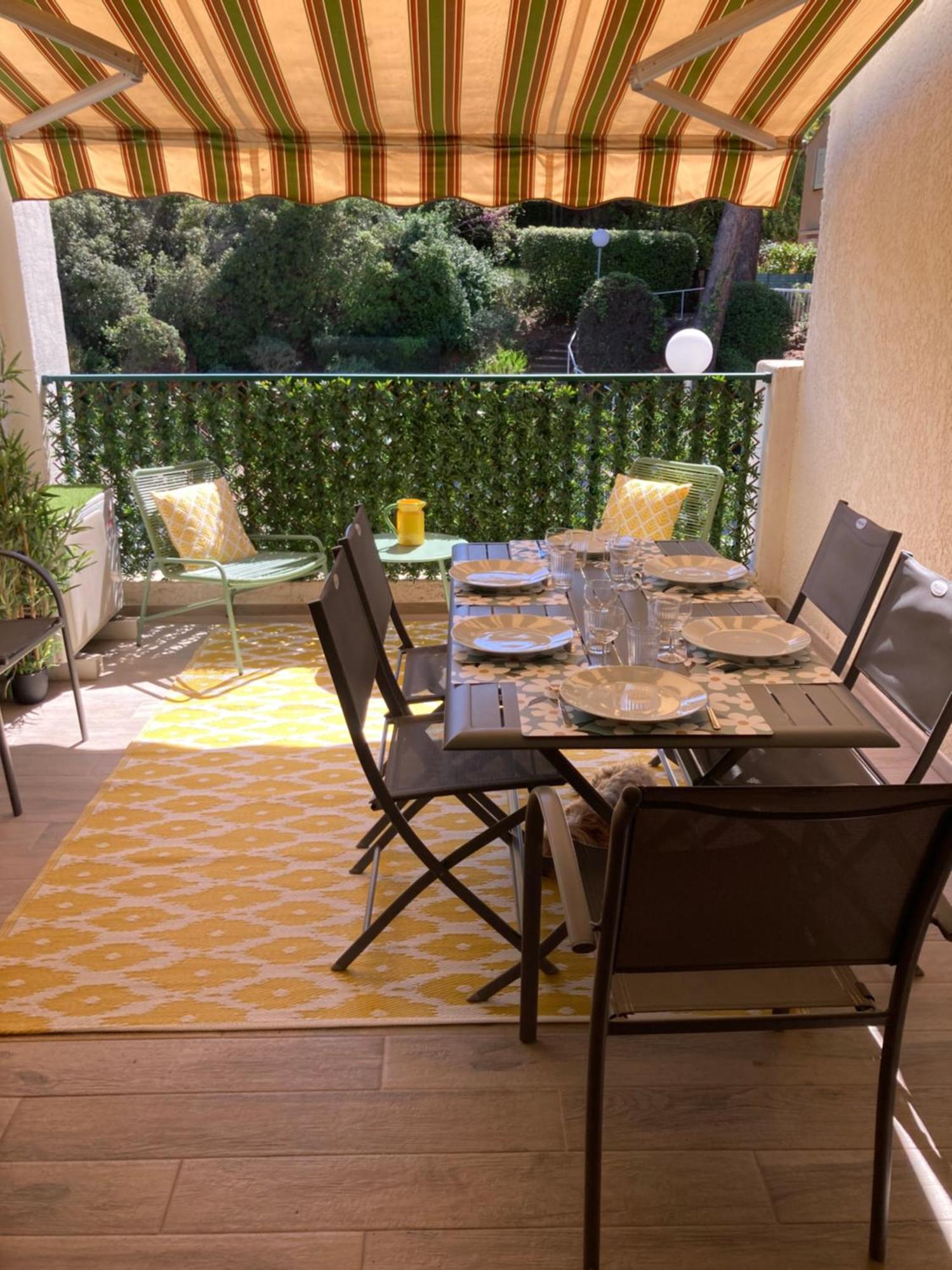Studio 110 Grande Terrasse Proche Mer Bandol Exteriér fotografie