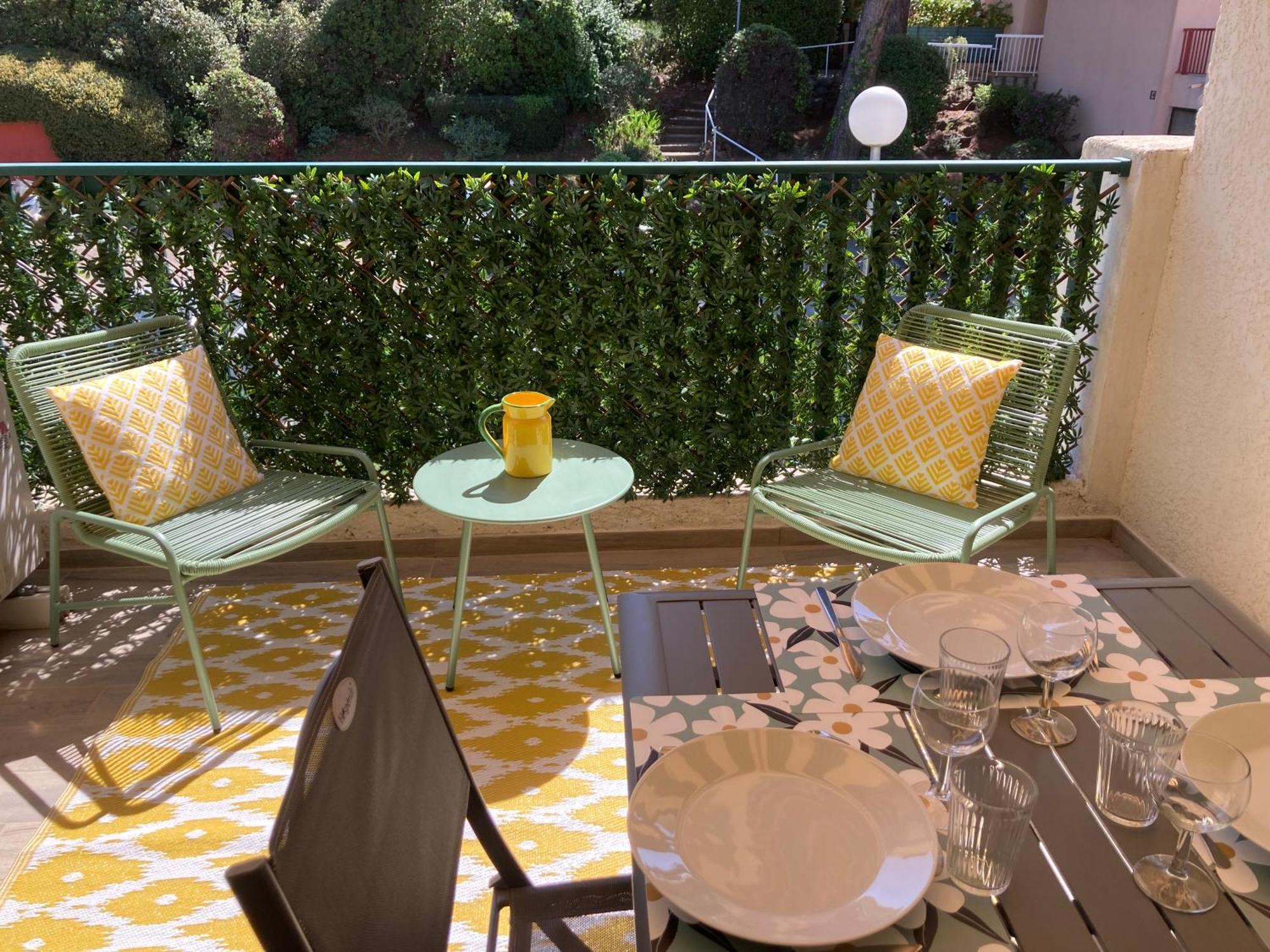 Studio 110 Grande Terrasse Proche Mer Bandol Exteriér fotografie