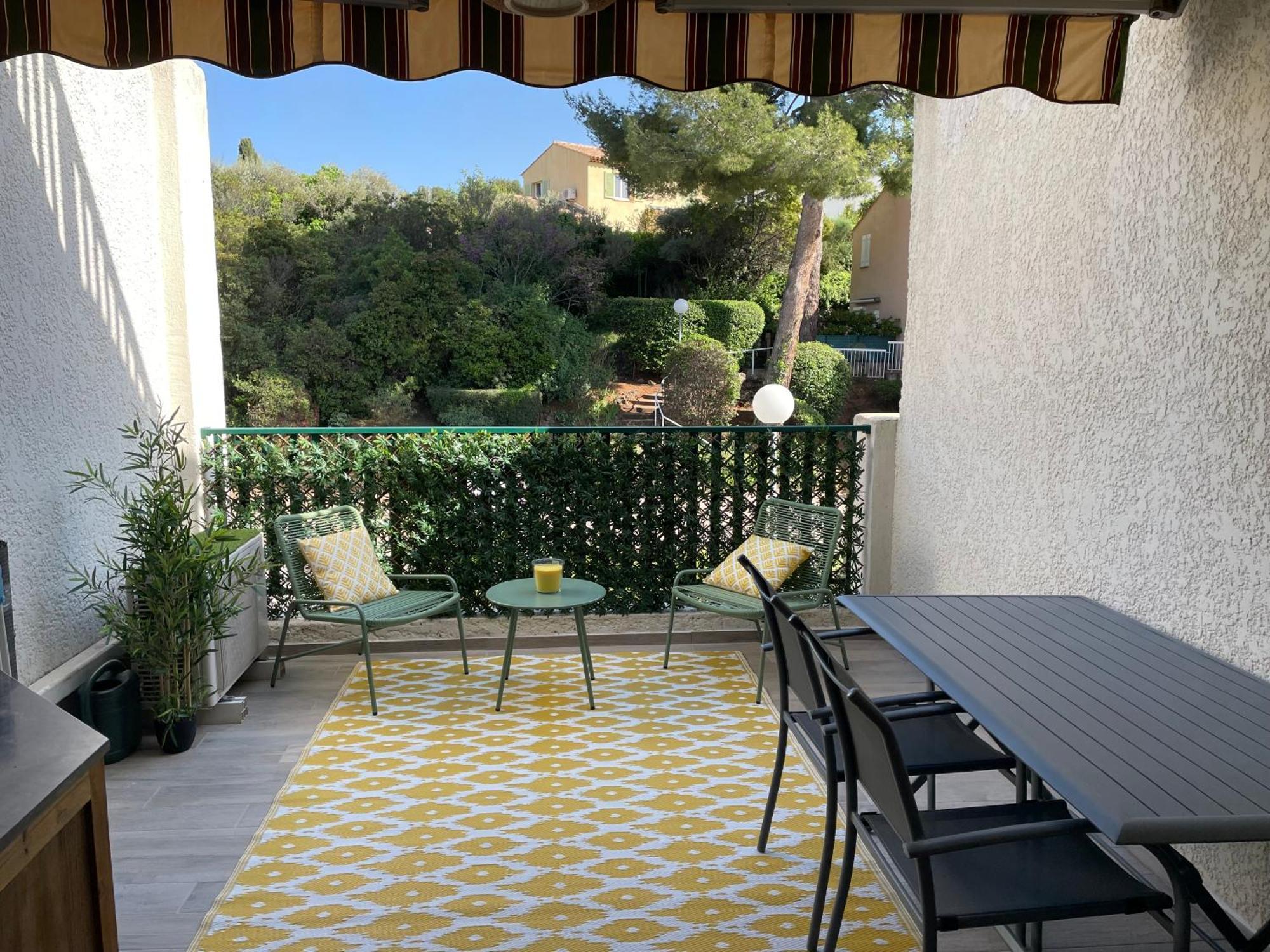 Studio 110 Grande Terrasse Proche Mer Bandol Exteriér fotografie